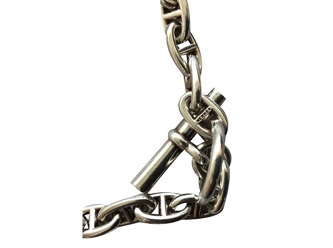 Hermès Halsketten Silber - Ansicht 2