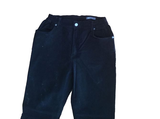 Autre Marque R Essential Hose aus Lackleder Ebony Ebenholz - Ansicht 2