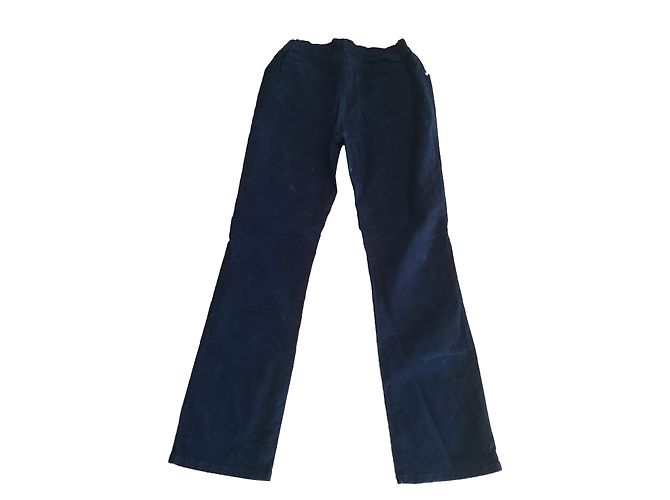 Autre Marque Pantalones de charol marrón Castaño - vista 2
