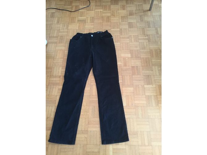 Autre Marque Legging de algodão cor ebony Ébano - vista 2