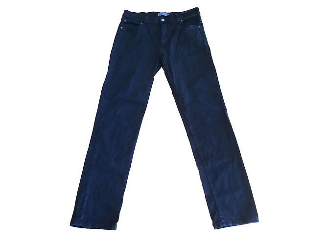 Autre Marque Ebony Baumwollhose mit 5 Taschen Ebenholz - Ansicht 2