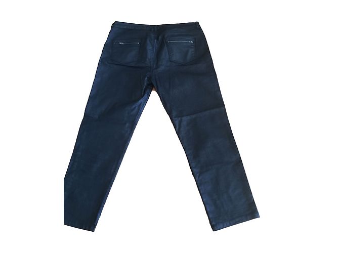 Autre Marque 123 Pantalones Ebony 5 Bolsillos Ébano - vista 2