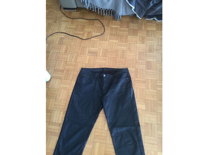 Autre Marque 123 Pantalones Ebony 5 Bolsillos Ébano - vista 4