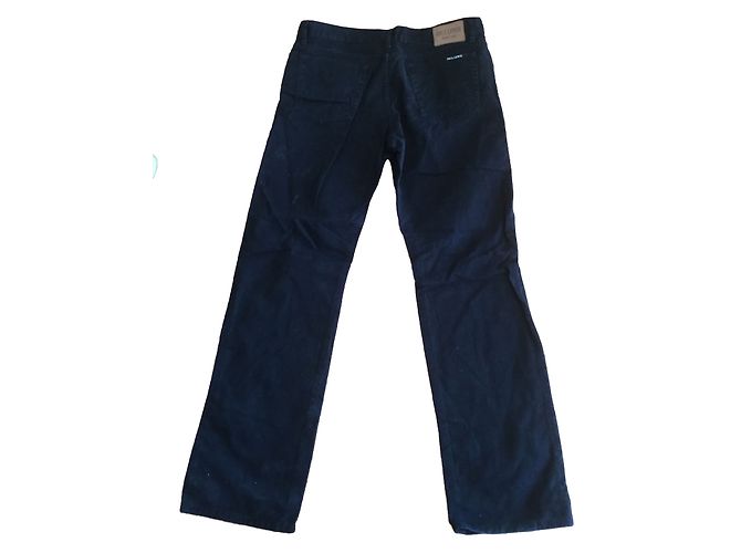 Autre Marque Pantalones Rica Lewis negros de algodón 5 bolsillos - vista 2
