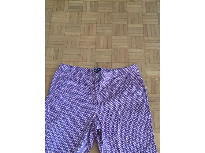 Autre Marque Pantalones de algodón Ulla Popken 44 Multicolor - vista 3