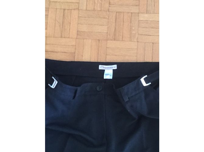Autre Marque Pantalones de Charmance, polainas Negro - vista 3