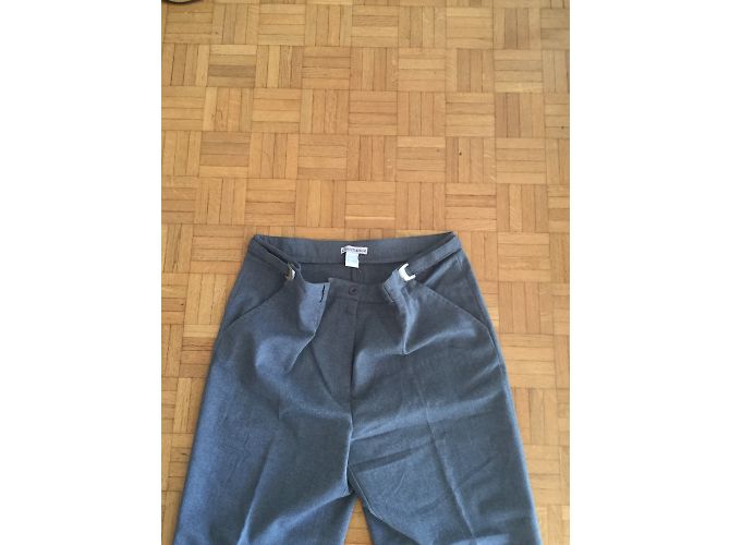 Autre Marque Leggings de algodón gris - vista 3
