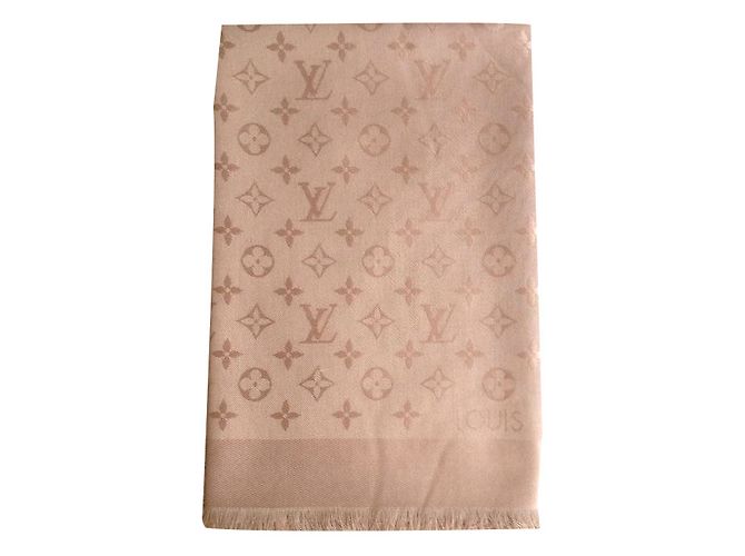 Bufanda del monograma de Louis Vuitton Bronce - vista 2