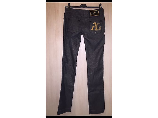 Autre Marque Jeans Angelo Galasso Negros de Algodón - vista 3