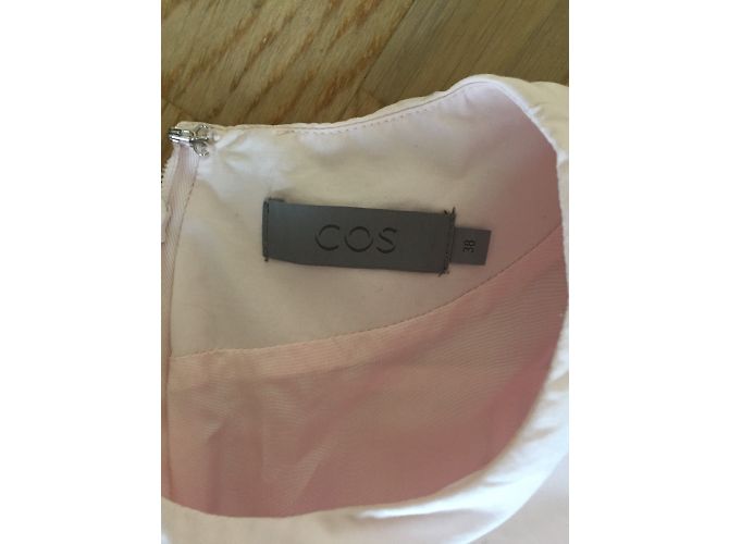 Vestido de algodón Cos Negro Rosa - vista 3