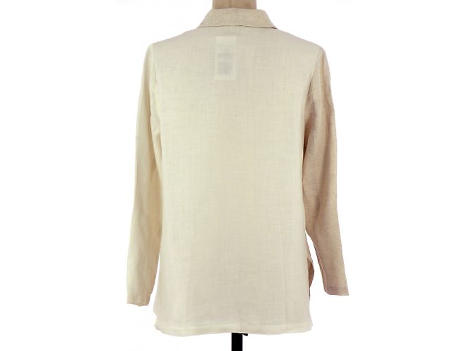 Linea T par Zapa Camicia Bianco - vista 3