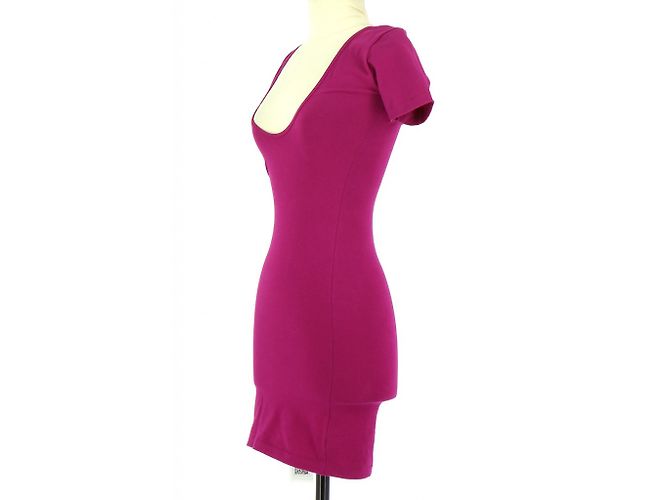 American Apparel Kleid Fuschia - Ansicht 2
