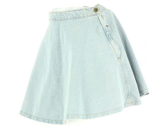 American Apparel Falda Azul claro - vista 2