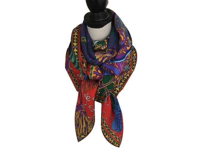 Hermès Lenços Multicor - vista 2