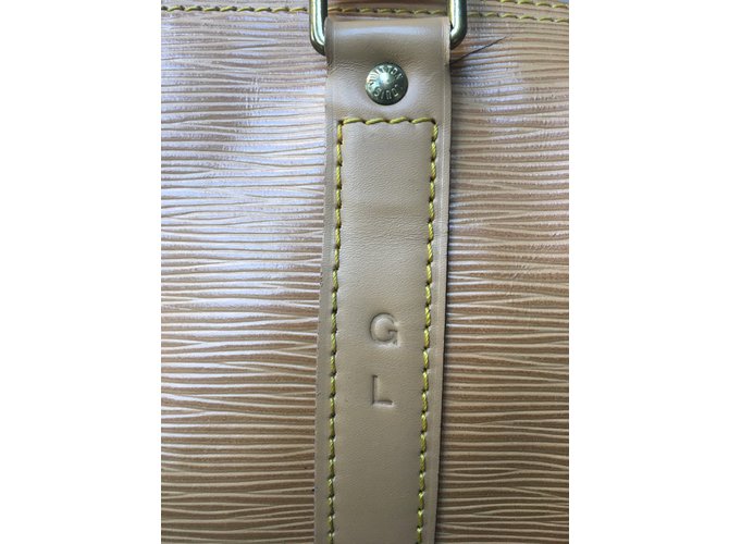 Louis Vuitton Keepall vintage 55 Paglia - vista 11