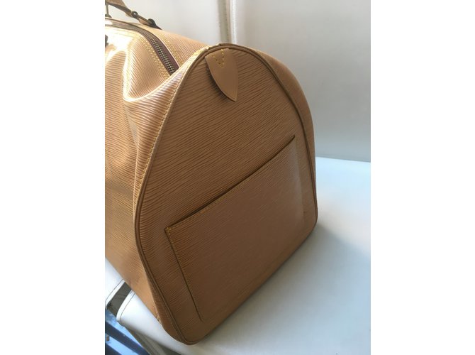 Louis Vuitton Keepall vintage 55 Paglia - vista 6