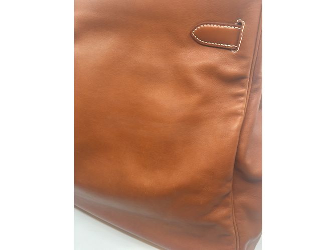 Hermès Kelly Relax 50 Karamell - Ansicht 15