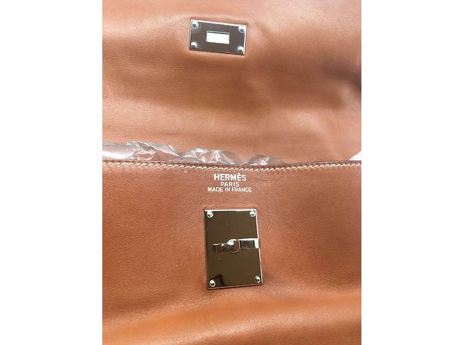 Hermès Kelly Relax 50 Karamell - Ansicht 7