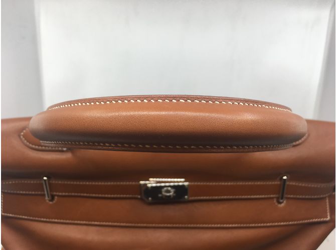 Hermès Kelly Relax 50 Karamell - Ansicht 4
