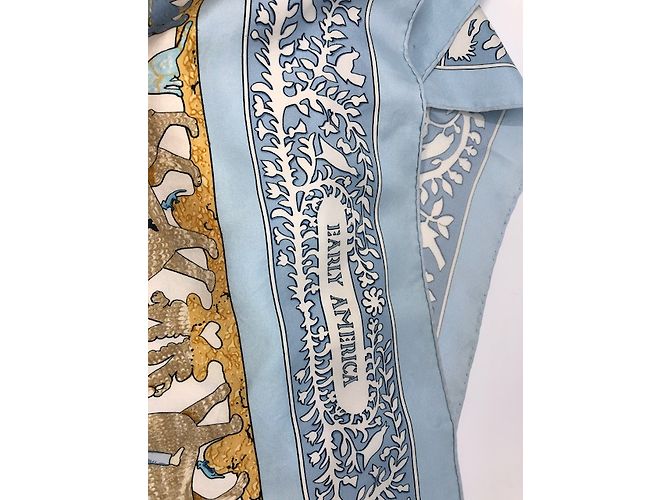 Hermès América temprana Azul - vista 6