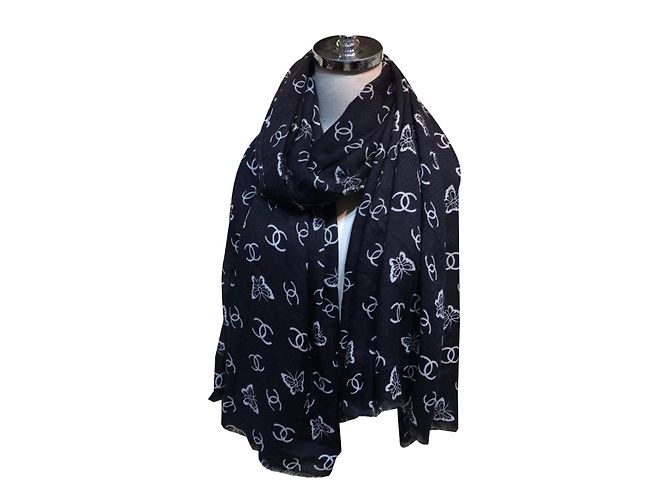 Chanel Lenços Preto - vista 2