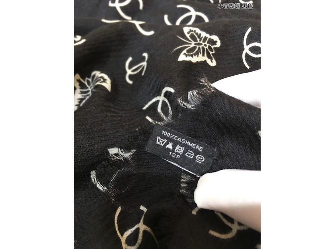 Chanel Lenços Preto - vista 4