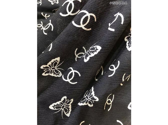 Chanel Lenços Preto - vista 5