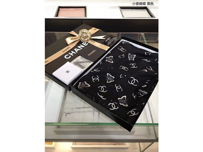 Chanel Lenços Preto - vista 7