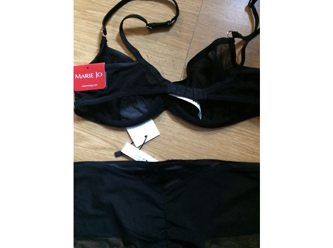 Autre Marque Ensemble Marie Jo Top 90B Nero Poliammide - vista 6