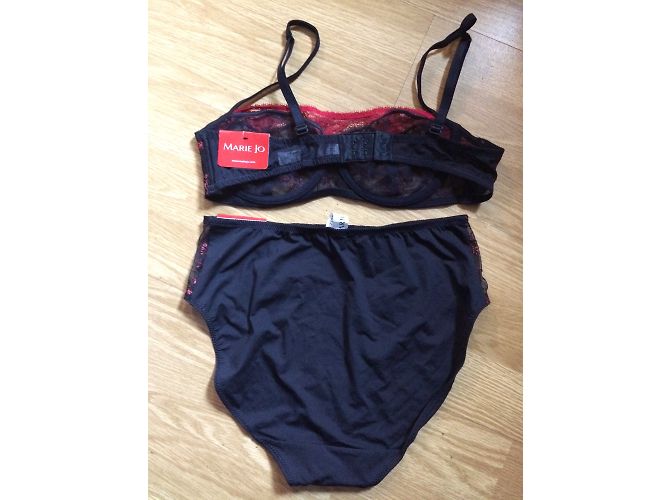 Autre Marque Conjunto de lencería Andres Sarda Negro Poliamida - vista 4