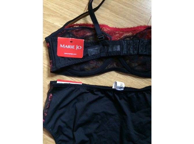 Autre Marque Conjunto de lencería Andres Sarda Negro Poliamida - vista 5