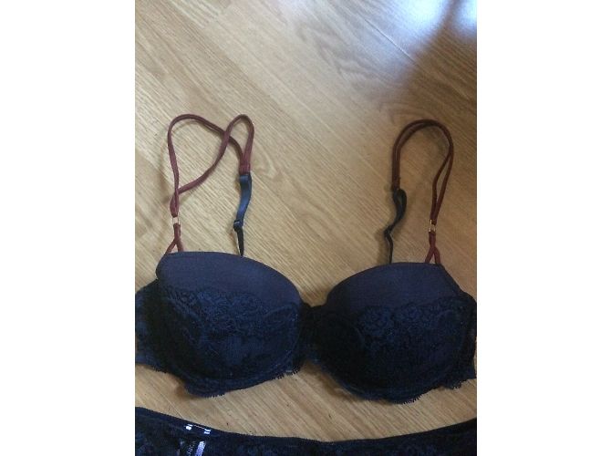 Conjunto de lencería azul de poliamida Andres Sarda - vista 5