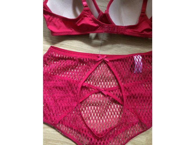 Conjunto de lencería rojo de poliamida Andres Sarda Roja - vista 6