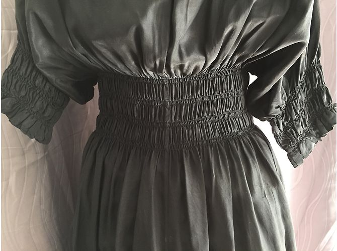 Isabel Marant Etoile Seidenkleid Schwarz - Ansicht 3