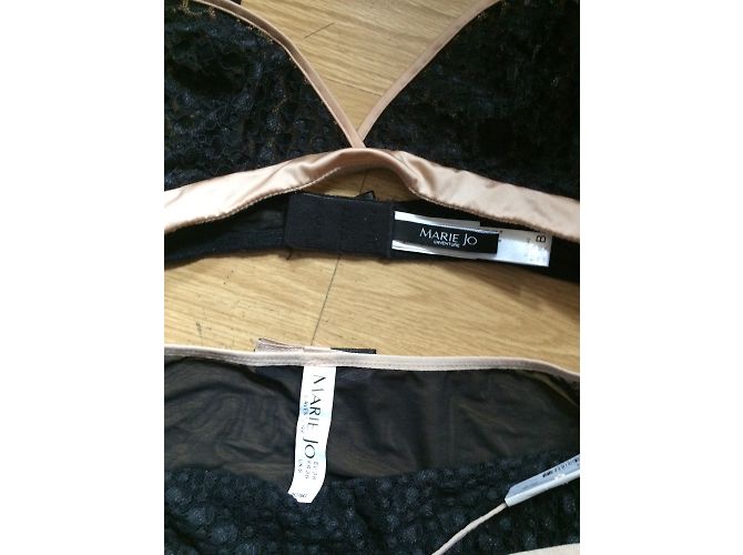 Autre Marque Conjunto de lingerie Andres Sarda Preto - vista 4