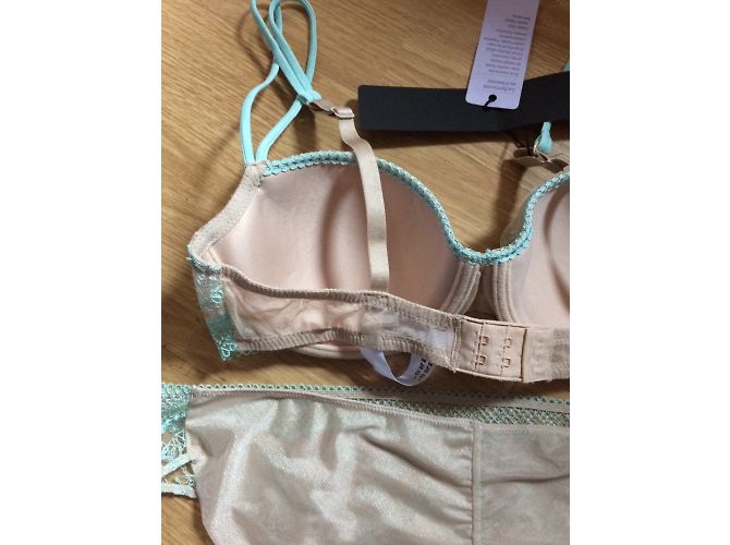 Conjunto de lencería Andres Sarda beige de poliamida - vista 6