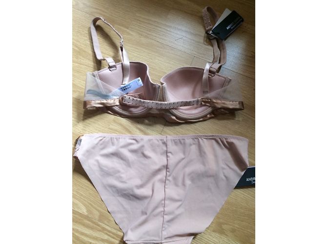 Conjunto de lencería Andres Sarda beige de poliamida - vista 6