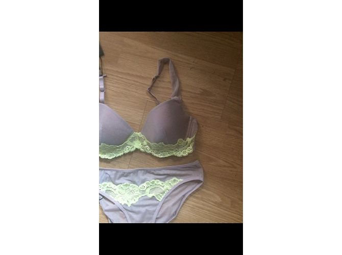 Conjunto de lencería Andres Sarda beige de poliamida - vista 2