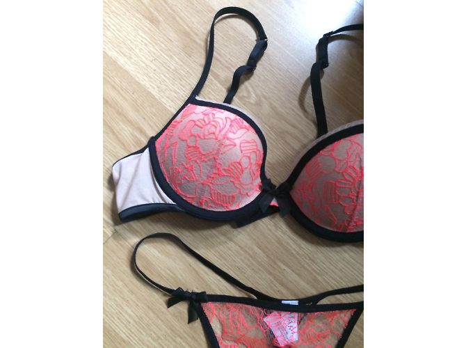 Autre Marque Conjunto de lencería Marie Jo beige de poliamida - vista 2