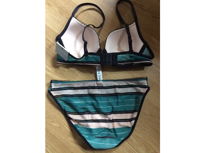 Autre Marque Conjunto Marie Jo Verde Oscuro Poliamida - vista 3