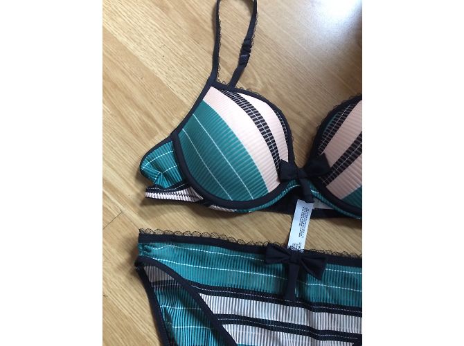 Autre Marque Conjunto Marie Jo Verde Oscuro Poliamida - vista 4