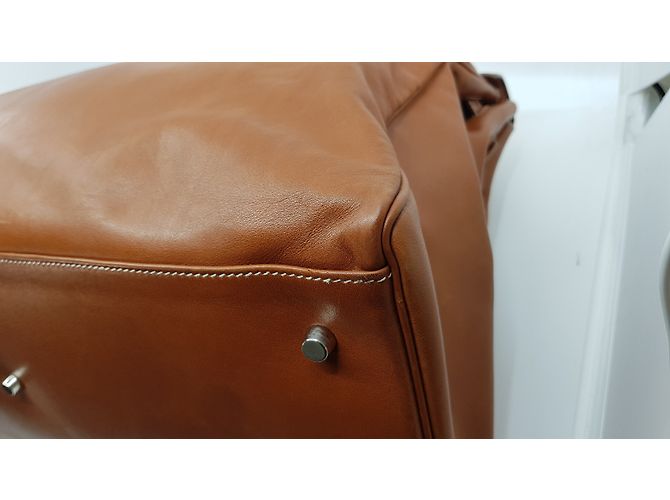 Hermès Kelly Relax 50 Karamell - Ansicht 11