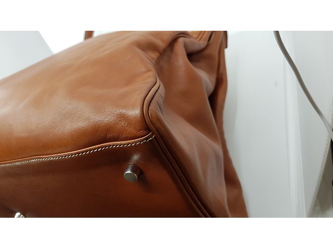 Hermès Kelly Relax 50 Karamell - Ansicht 12