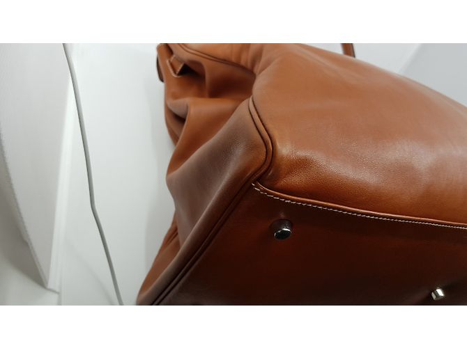 Hermès Kelly Relax 50 Karamell - Ansicht 13