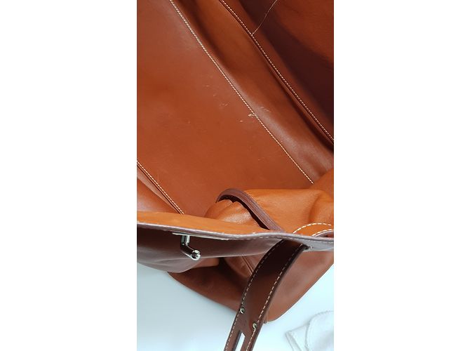 Hermès Kelly Relax 50 Karamell - Ansicht 16