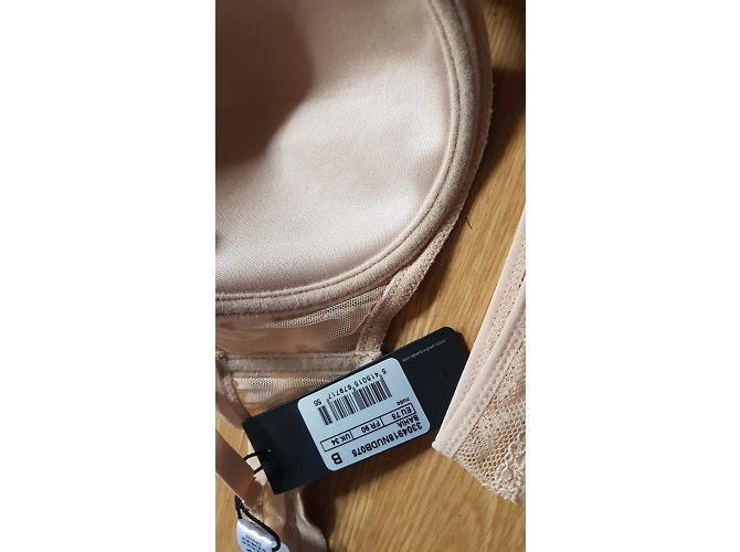 Conjunto de Sujetador y Bragas Brasileñas Andres Sarda Crema - vista 4