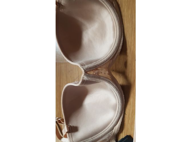 Conjunto de Sujetador y Bragas Brasileñas Andres Sarda Crema - vista 5
