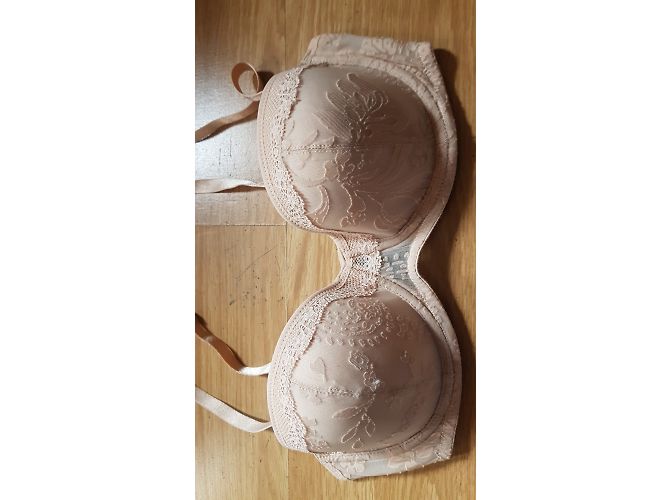 Conjunto de Sujetador y Bragas Brasileñas Andres Sarda Crema - vista 9