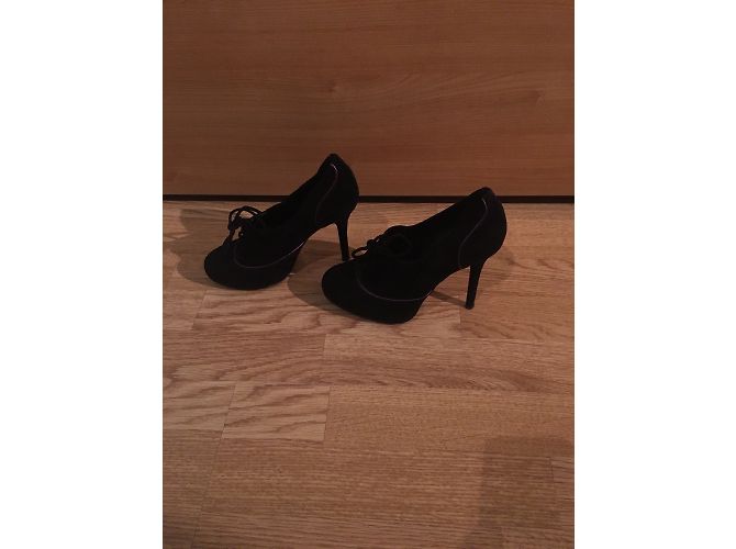 Décolleté Dolce & Gabbana in pelle viola Nero - vista 3