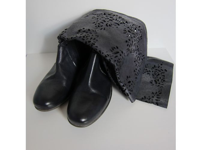 Autre Marque Ixos Lederstiefel schwarz - Ansicht 3
